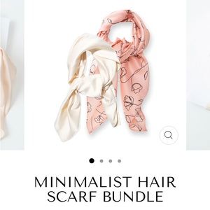 NEW Lark & Ives Silky Hair Scarf Set
